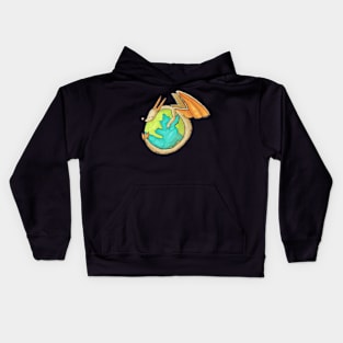 World Hug Dragon Kids Hoodie